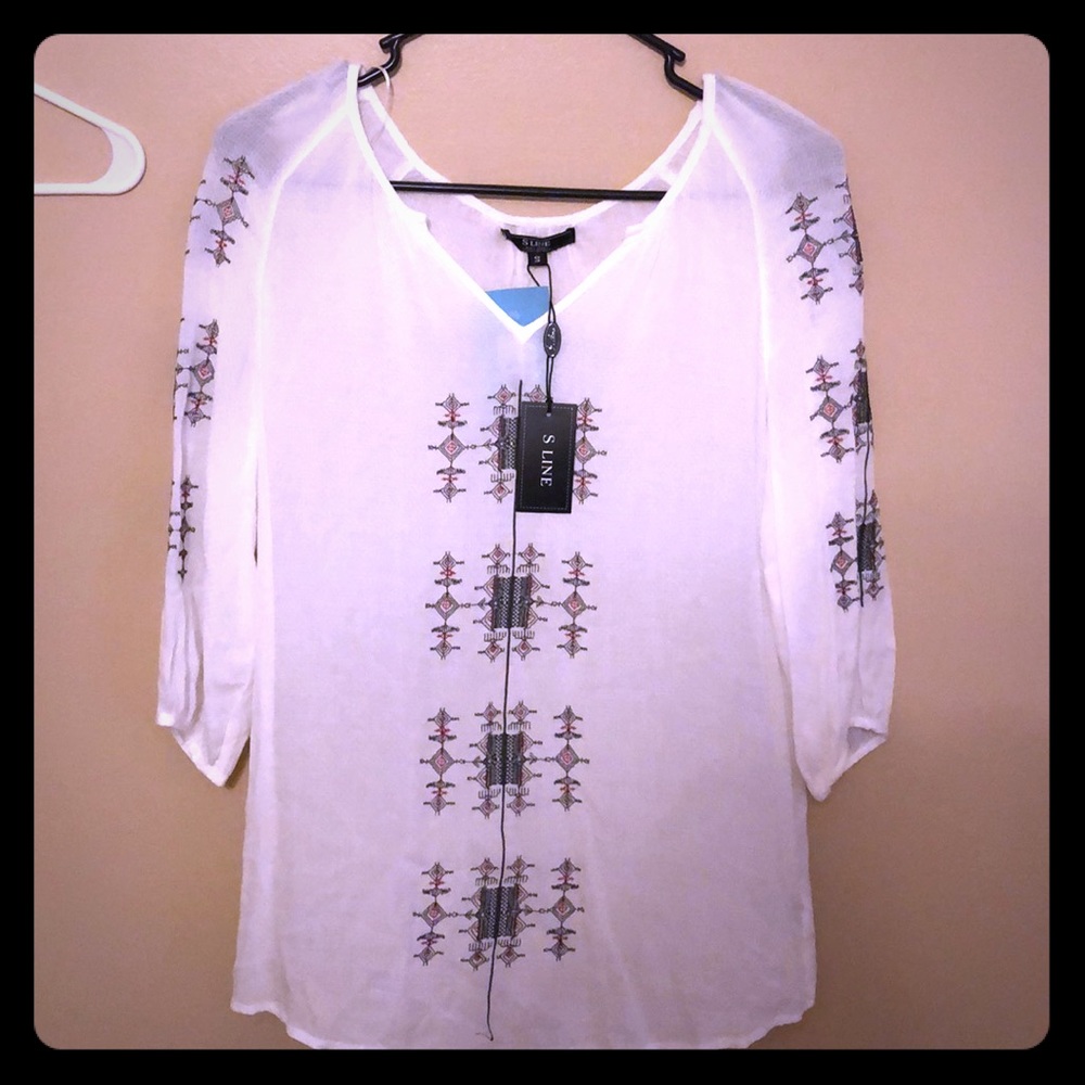 NWT! Boho style shirt